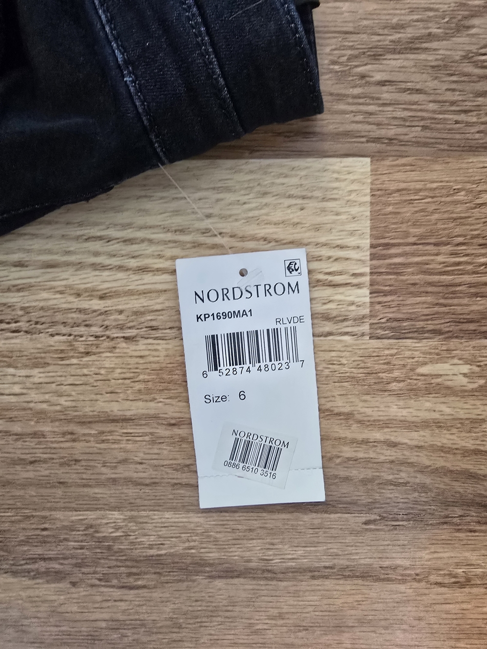 KUT from the Kloth High Rise Natalie Flare Jeans NWT Black Size 6 - Picture 6 of 7